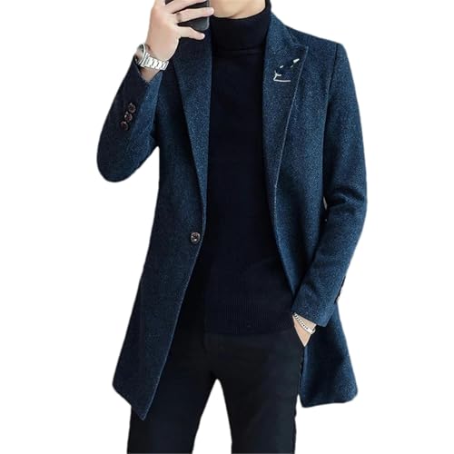 Manteau en laine homme coupe-vent pour ne plus subir le froid de la mi-saison