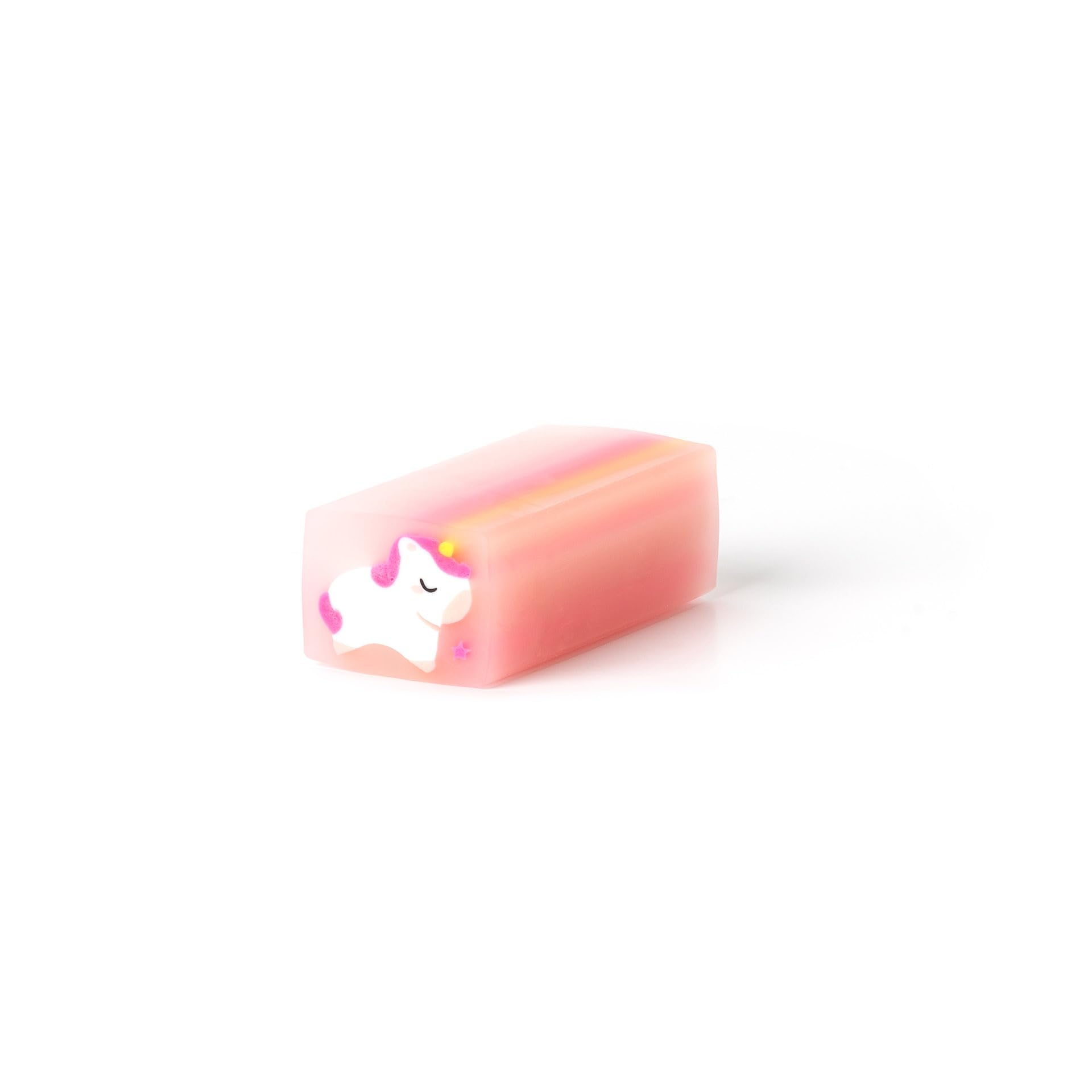 Legami - Gomma Profumata, Jelly Friends, 2,2x5 cm, Tema Unicorn, Aroma Zucchero Filato, Cancellatura Morbida e Pulita
