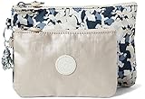 modesty pouch deutsch 0,09 kg Kipling Damen Duo Pouch Reisezubehör-Reisebrieftasche, Beige (Blumen Kunst), Einheitsgröße