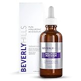 beverly hills hyaluronic acid serum for hydrating skin and targeting wrinkles 60ml