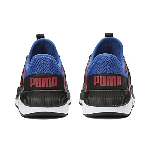 PUMA Puma Pacer Future Sneaker, Victoria Blue Black-High Risk Red, 11 US Unisex Little Kid