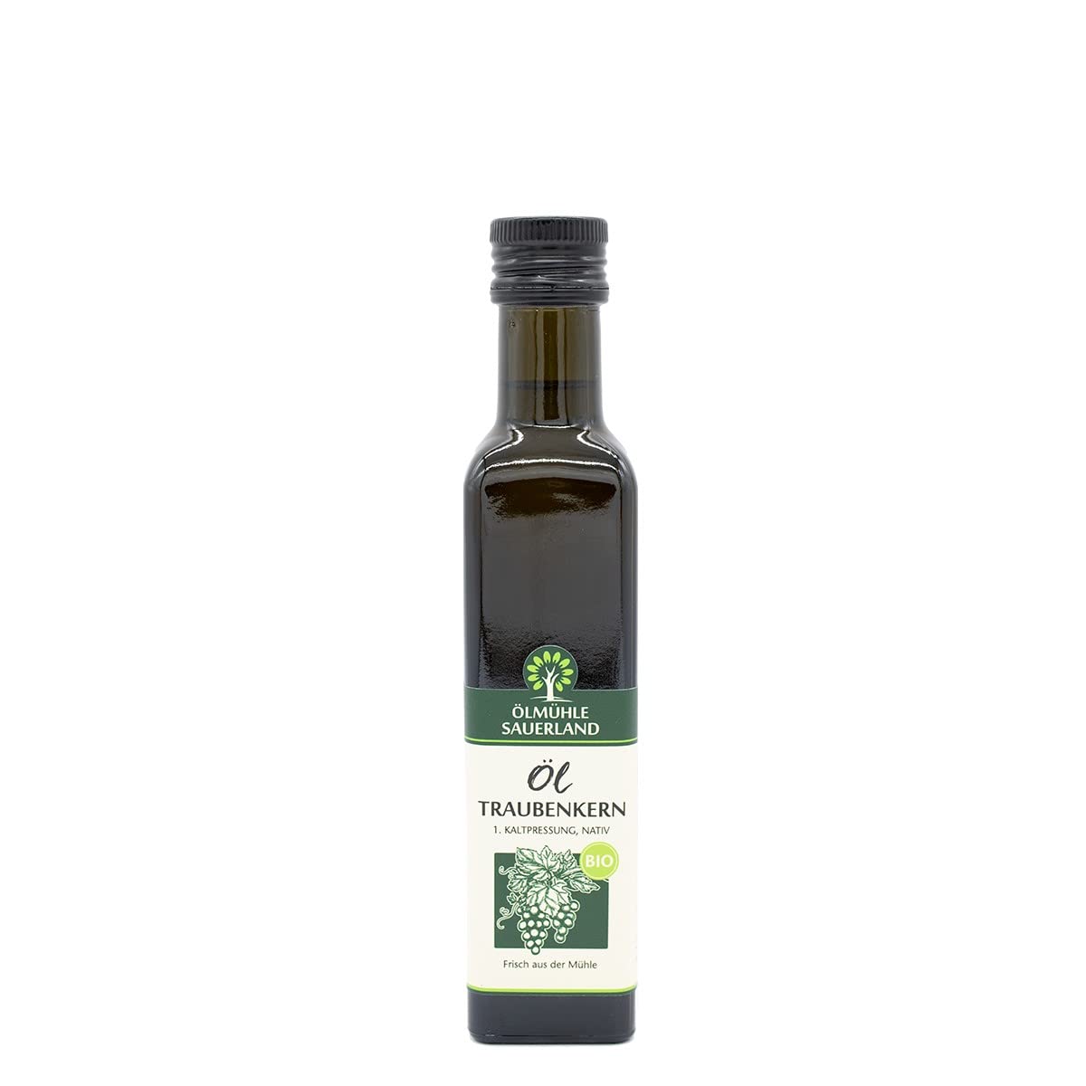 Traubenkernöl BIO kaltgepresst nativ 250 ml