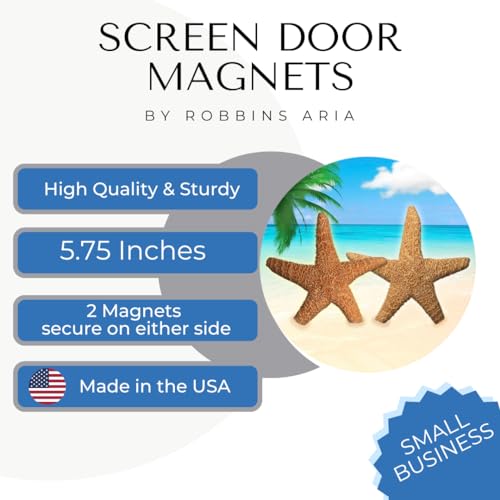 image for Screen Door Magnets Double Sided – Keep People, Kids, and Dogs from 
