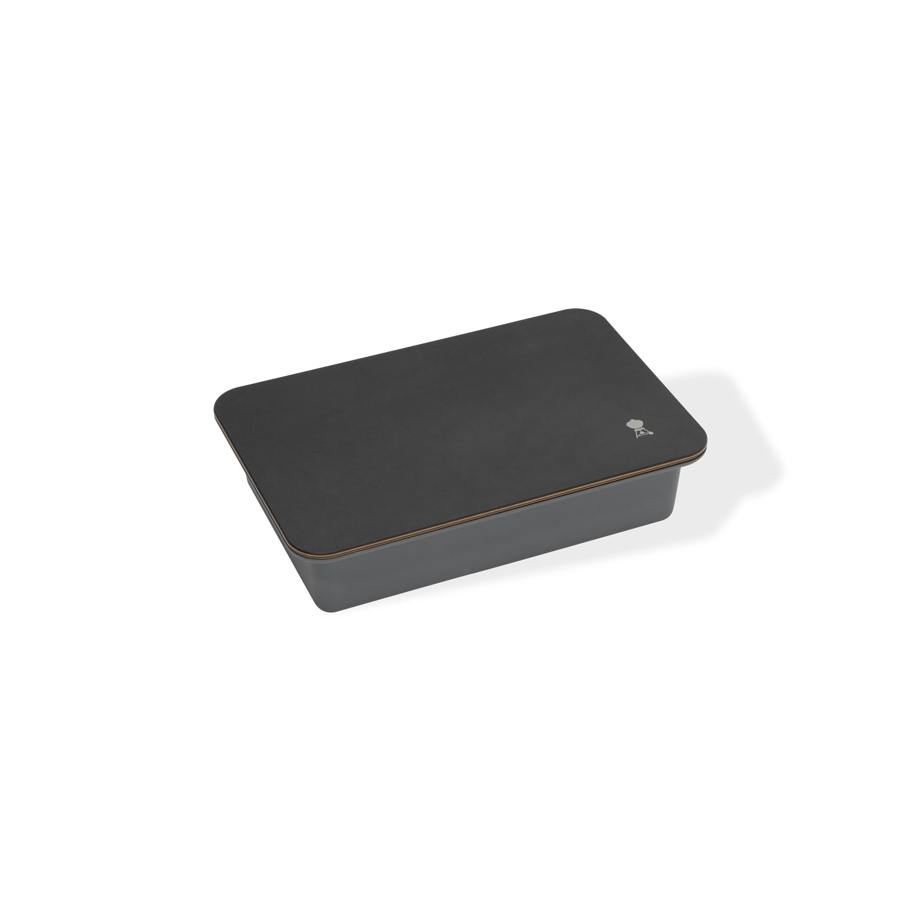 Boîte avec couvercle/ planche de découpe Weber Works / Accessoires pour tablettes Weber Works sur barbecues compatibles, récipient alimentaire, compatible lave-vaisselle, 11,5 x 36,5 x 24 cm