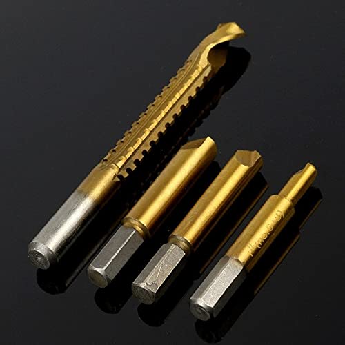 Juego de 4 brocas Removedor de Tornillos de Madera miniatura 4