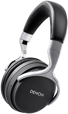 Denon gc20 Globe Cruiser Noise Cancelling cuffie da viaggio (40 mm driver,  Bluetooth, Microfono, Audio/Cavo di ricarica, adattatore per aereo,  Transport Box) nero argento : Amazon.it: Elettronica