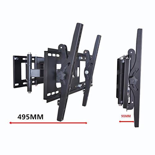 Support TV mural rotatif pour optimiser les angles de vision du salon