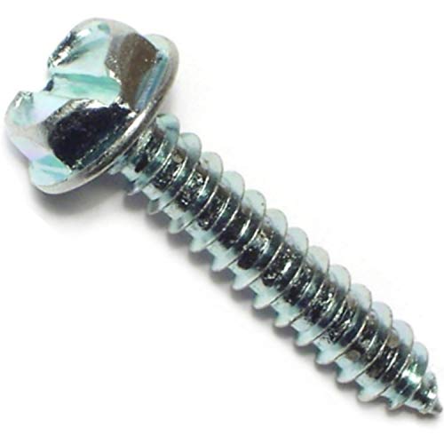 Tornillo Autoperforante #10 x 1 pulg Acero Zincado