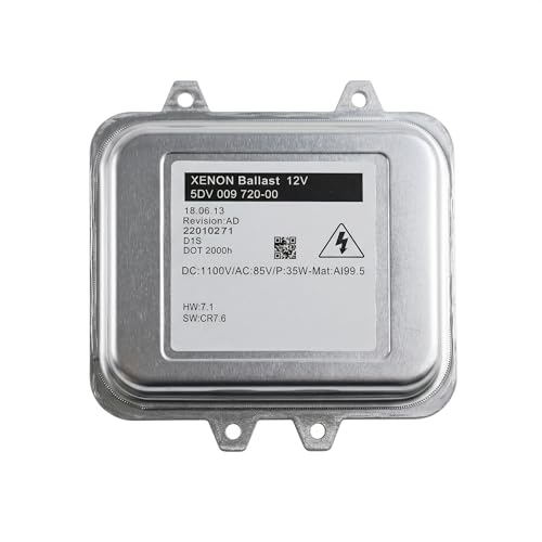D1S Xenon Ballast Steuergerät Vorschaltgerät 5DV 009 720-00 HID Xenon Scheinwerfer Control Unit Module 5DV00972000 13278005 1232335 Für Opel Vauxhall Astra X5 X6 E60 E65 Golf Tiguan (5DV00972000)