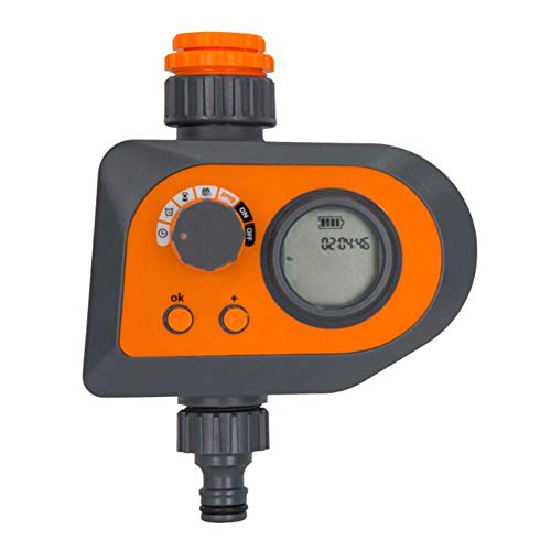 MEETGG Electronic Water Timer, Automatic Lazy Home Intelligent Irrigation Faucet Timer Switch Controller, Garden Watering Flowers