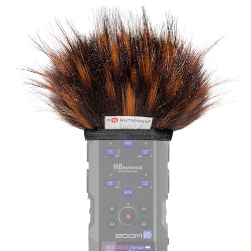 Pare-brise en fourrure Gutmann ZOOM H6essential protection anti-vent microphone doublure intérieure