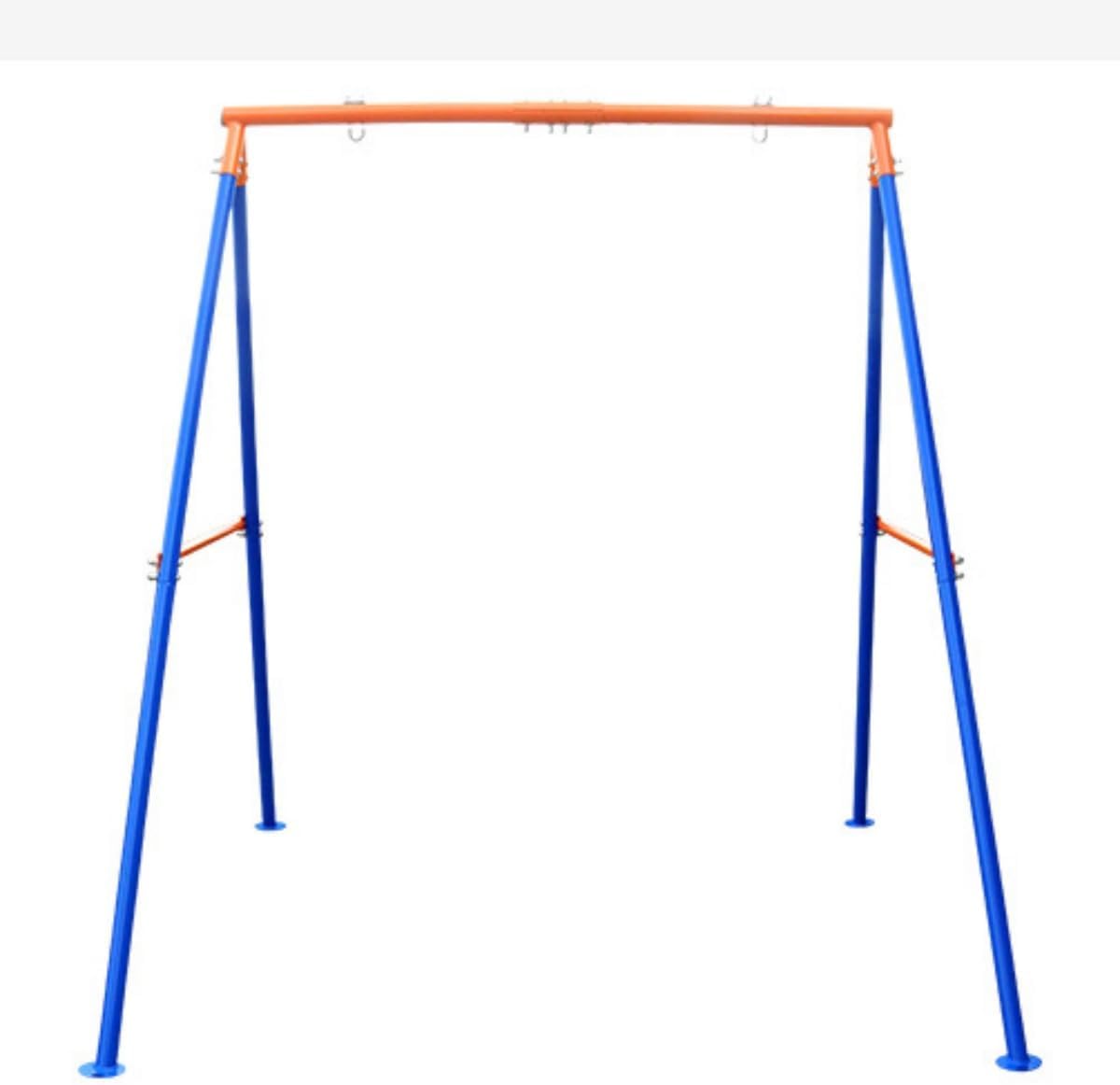 VEKAZ360度回転 子供遊び 二人乗り対応 防水加工 屋内外兼用 屋外遊具 子ども 金属製 大型遊具 頑丈ブランコスタンド フレ