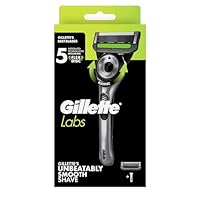 GilletteLabs Razor for Men 1 Handle + 1 Razor Blade