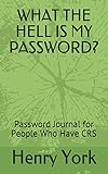 WHAT THE HELL IS MY PASSWORD?: Password Journal for People Who Have CRS