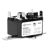 Cambridge Professional Grade 24V AC Fan Relay, SPDT, 18A 14FLA 84LRA 125V / 8FLA 48LRA 250V, Single-Pole...