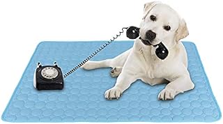 Pannow Pet Dog Self Cooling Mat Pad, Pet Cooling Blanket for Kennels, Crates