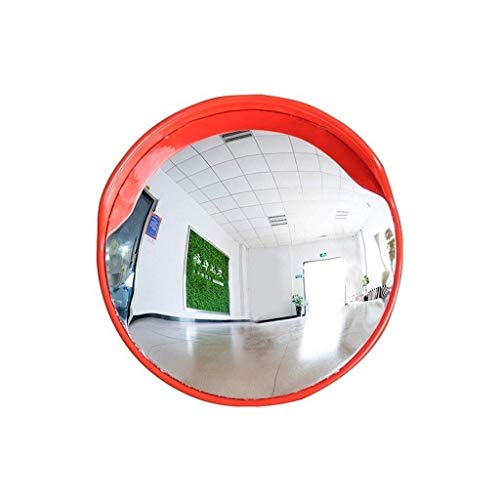 Miroir de securite pour trottoir de qualite superieure avec lentille convexe et pare-soleil