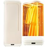 Heated Clothes Airer, 1000W Electric Clothes Dryer Indoor Garment Drying Machine, Portable Heated Dryer for Apartments, Travel, RV, Home Use | Quick-Dry 10kg Capacity for Delicates & Daily Laundry