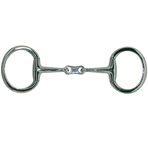 Coronet French Link Flat Ring Eggbutt Snaffle Bit, 5 3/4-Inch