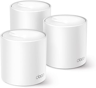 TP-Link Deco X10 3-Pack, AX1500, 520 m², 120 Cihaz, Gigabit, Wi-Fi 6 Mesh