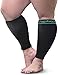 Vagabond XXL Wide Calf Graduated Compression Sleeves-Soothing Comfy Gradient Support-Prevents Swelling, Pain, Edema, DVT-Large Cuffs-Stretch to 26 Inches-Unisex, for Nurses, Seniors, Flights