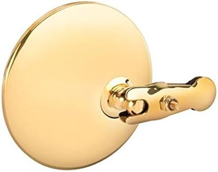 Clamp-On Brass Window Wind Wing Rear View Mirror, 3.5 Inch