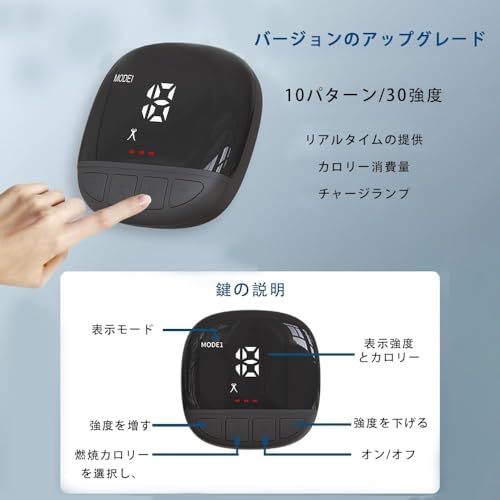 EMS 腹筋ベルト ステンレス電極パッド の商品画像 4