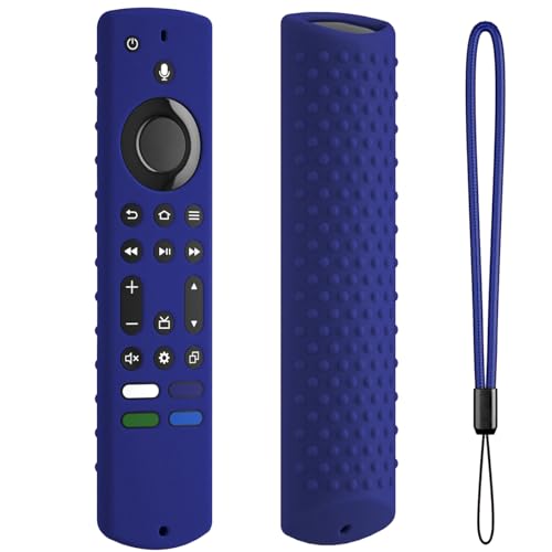 Capa de silicone para controle remoto Fire TV Stick 4K Max Streaming Device lançado 2023/Toshiba/Ins