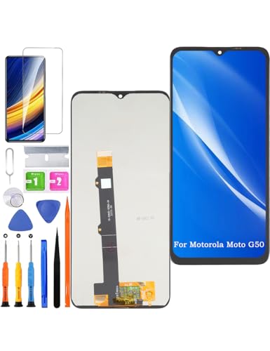 HLYGZX Écran pour Motorola Moto G50 XT2137 LCD Écran de Rechange Assemblée réparation Kit(Not G50 5G)