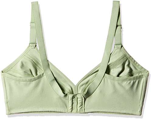 Image of Triumph Comfort Wireless Non Padded Everyday Women Cotton Bra Soft Breathable Cotton, Cut‑n‑Sew Cups 3 /4 Coverage, High Center Bridge Lace Trim & Bow Daily Comfort, Natural Shape Pack Of 1