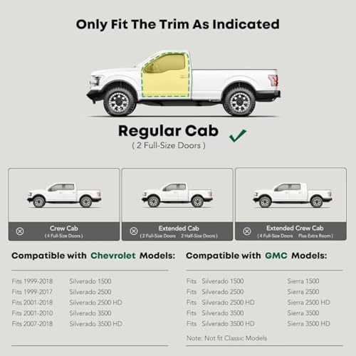 Estribos para Chevy Silverado y GMC Sierra 1999-2018 miniatura 5