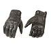 Milwaukee Leather Men's Premium Leather Perforated Cruiser Gloves MG7500 (M)