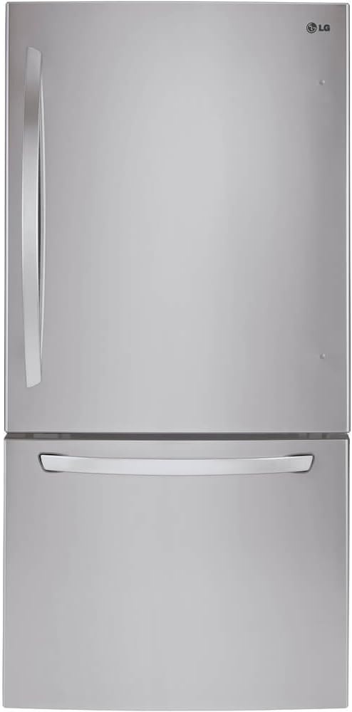 LDC24370ST | LG 33 23.8 cu. ft. Bottom Freezer Refrigerator - Stainless Steel