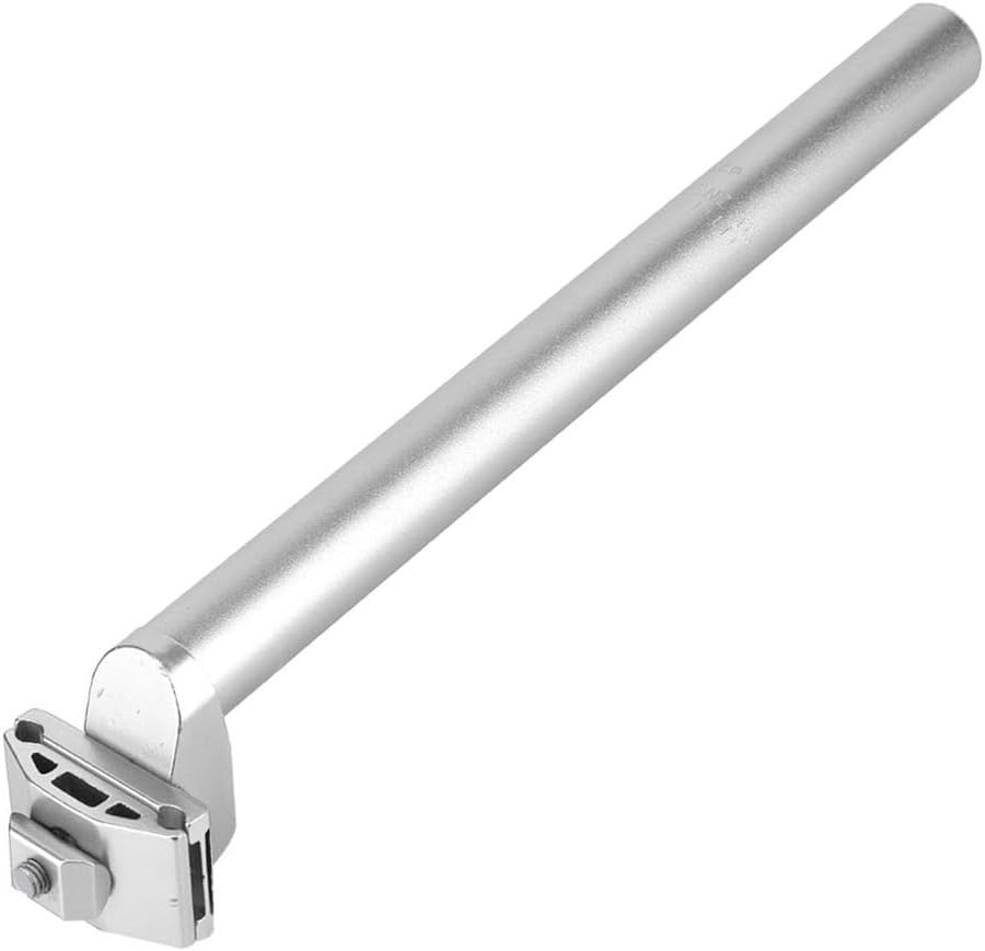 25.4x300mm Bike Seatpost Adjustable Aluminum Alloy Shockproof Saddle Post for Mountain/Road Bikes
