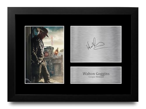 HWC Trading Walton Goggins Fallout Regali Stampati Autografo Firmato Immagine