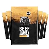 nu3 Beef Jerky Original - Ingwer Honig 6x 50g Trockenfleisch / Dörrfleisch vom grasgefütterten Weiderind - Low Carb 4%, Low Fat 1,5% - satte 58% Rind Protein - Ginger Honey Geschmack nu3 Beef Jerky Original - Ingwer Honig 6x 50g Trockenfleisch / Dörrfleisch vom grasgefütterten Weiderind - Low Carb 4%, Low Fat 1,5% - satte 58% Rind Protein - Ginger Honey Geschmack