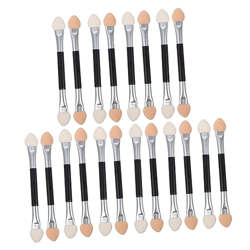 Baluue Eyeshadow Brush Set 30pcs Double Sided Makeup Brushes Latex-free for Boys and Girls Adults Gentle on Skin Eye Shadow Applicators for Women