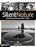 Silent Nature Wochenplaner Kalender 2026 | Stilvoller Landschafts-Wochenkalender im Hochformat (25x33 cm) | Schwarz-Weiß-Fotografie | Mit Rätseln