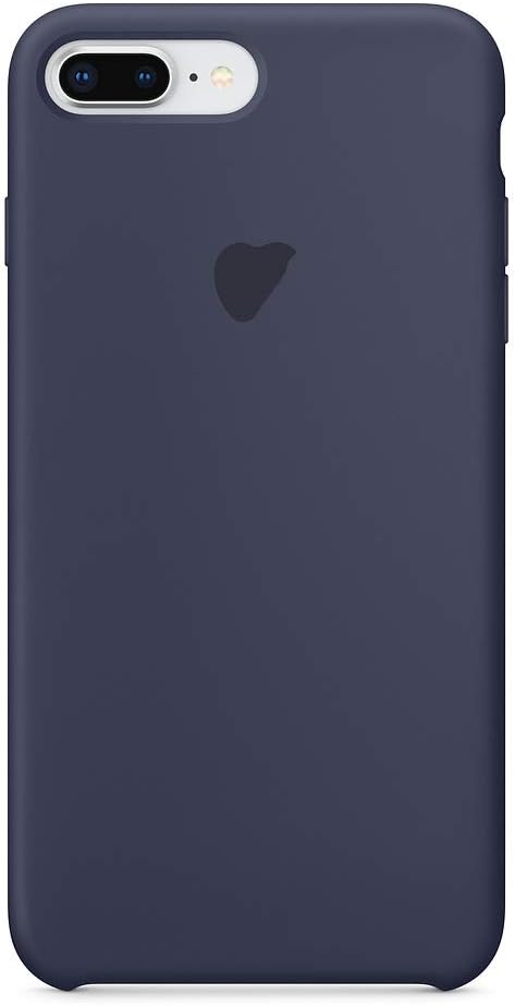 naykodi Soft Silicone Slim & Microfiber Lining Back Cover Case for iPhone 7plus/iPhone 8plus (Blue)