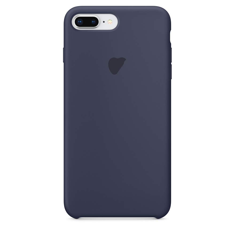 naykodi Soft Silicone Slim & Microfiber Lining Back Cover Case for iPhone 7plus/iPhone 8plus (Blue)