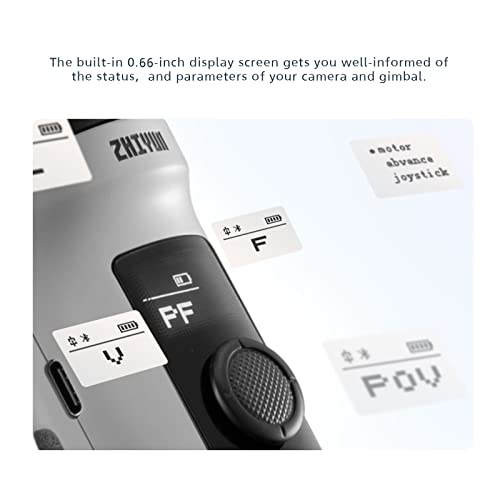 Zhiyun-Crane-M2S-Gimbal-Stabilizer-for-Mirrorless-Camera-Action-Camera-and-Smartphone-Upgrade-with-Integrated-Fill-LightCombo-with-Trendy-Bag