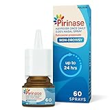 Pirinase Nasal Spray, Hayfever Relief for Adults, Once a Day Dose for Blocked Nose Relief, 60 Sprays