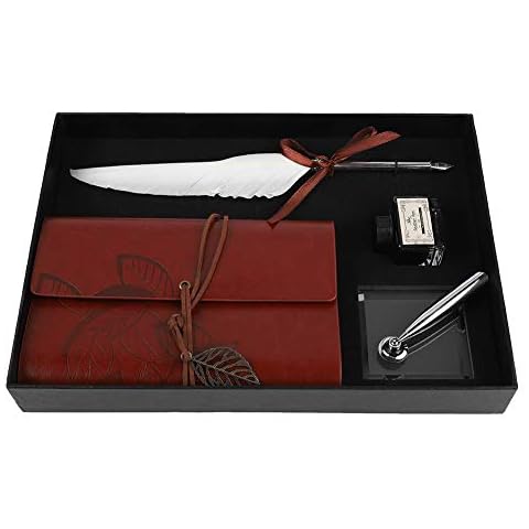 Zopsc Feather Quill Pen Set Cover