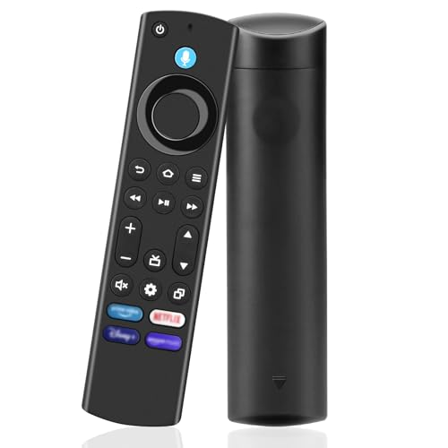 Replacement Voice Remote with Voice Function Fit for AMZ Smart TV Stick(4k 2nd Gen 3rd Gen Life) for AMZ Smart TV Cube(1st Gen 2nd Gen 3rd Gen) AMZ Smart TVs/Insignia/Pioneer (4rd)