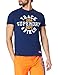 Superdry M1011197A T-Shirt, Étagère Bleu Marine, M Homme