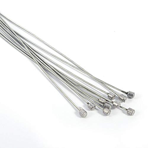 Aosiyp 10pcs Bicycle Derailleur Shifter Cables, Bike Derailleur Cable Road Shift Cable Inner Shift Cable for Bicycle