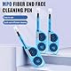 Candeon Glasfaser Reinigungsstift, One-Click Glasfaser Reiniger für MPO/MTP Stecker, Fiber Optic Cleaner LWL Reinigungsstift Verbindungs Reinigungswerkzeug, Reinigt über zu 600 Mal
