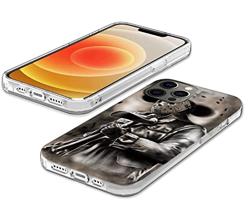 Compatible With Iphone 13 Case Jason Dark Horror Death Voorhees Halloween Killer Protective Shockproof Soft Tpu Silicone Phone Cover #TOP3