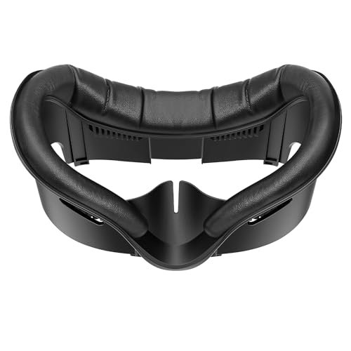 VZNEK Face Cover Pad for Oculus Quest 3, Sweat-Proof PU Foam Cushion for Meta Quest 3, Compatible...