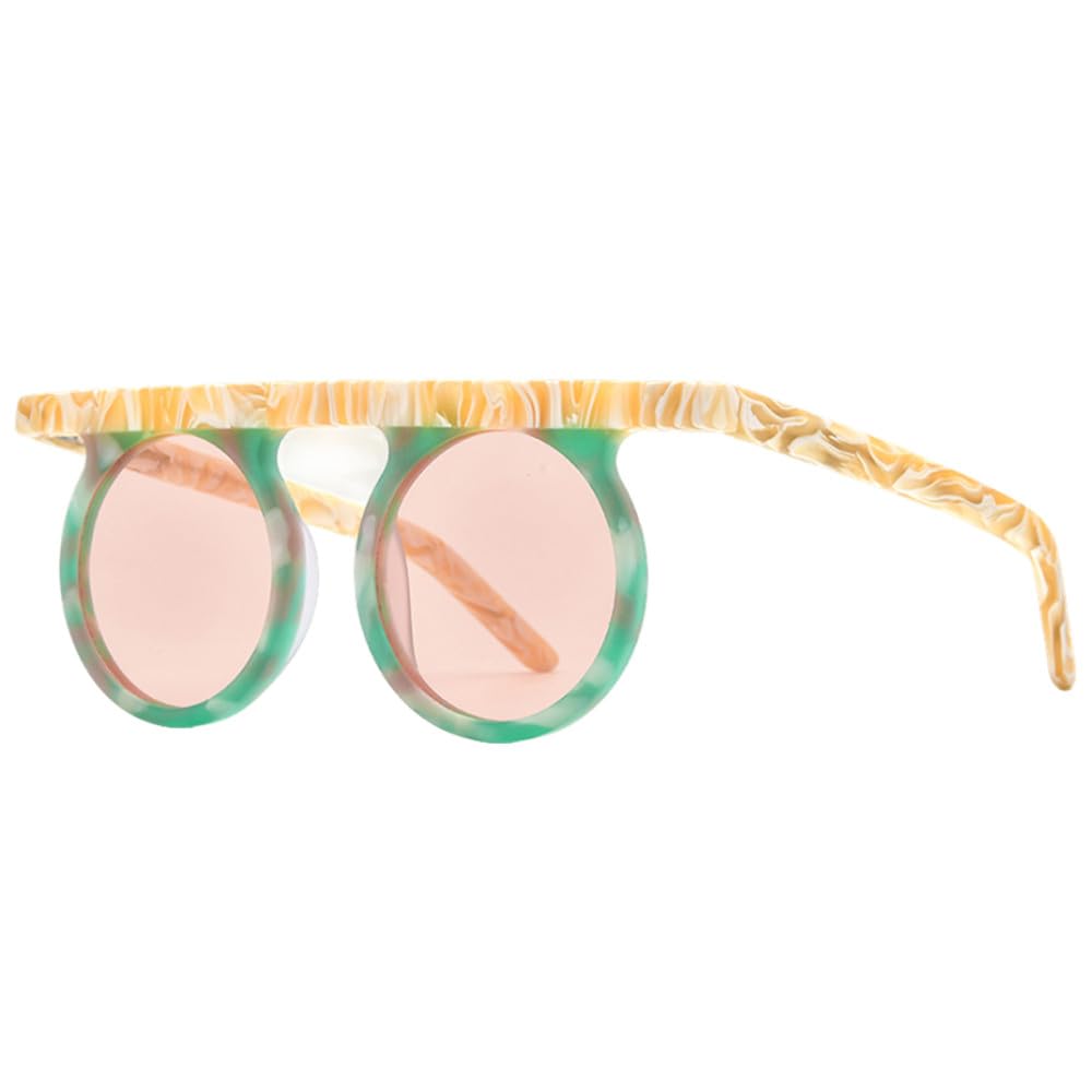 Lunettes de soleil polarisées MUTYNE en acétate mat d'exception - 8